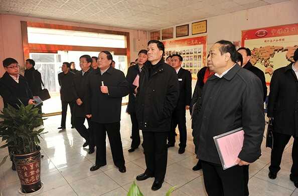 热烈欢迎山东省副省长夏耕一行到山东中煤工矿集团视察指导