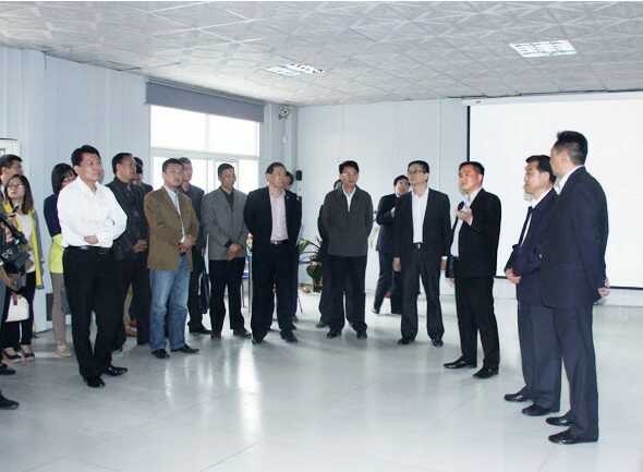 热烈欢迎济宁市经信委调研组一行莅临山东中煤工矿集团指导工作